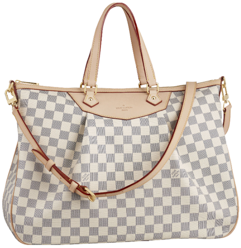 Siracusa leather tote Louis Vuitton White in Leather - 35746266