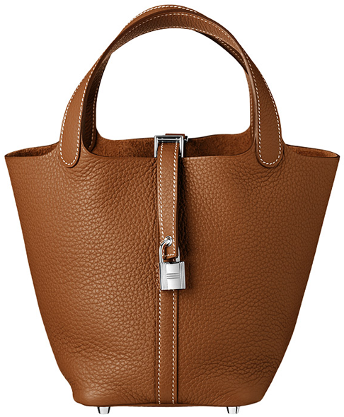 hermes picotin leather types