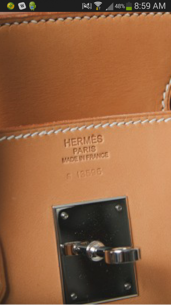 BRAND NEW HERMES KELLY 25 BARENIA FAUBOURG W/ QUALITY ISSUE *Why I didn't  send it to the Spa?*