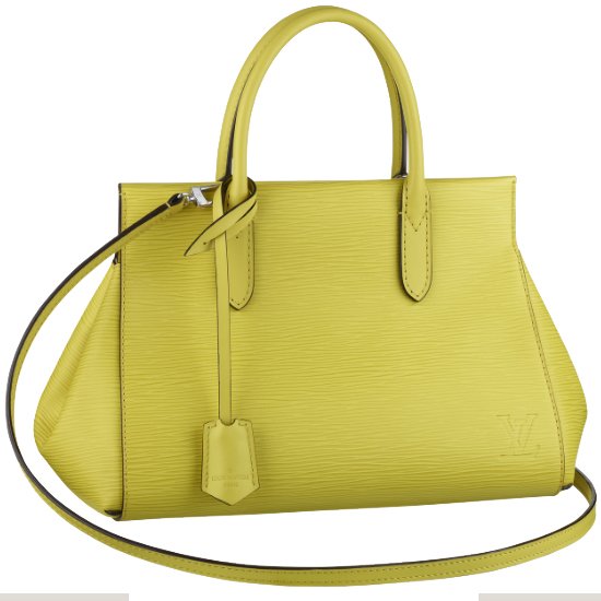 RvceShops Revival, Louis Vuitton Marly handbag in orange epi leather
