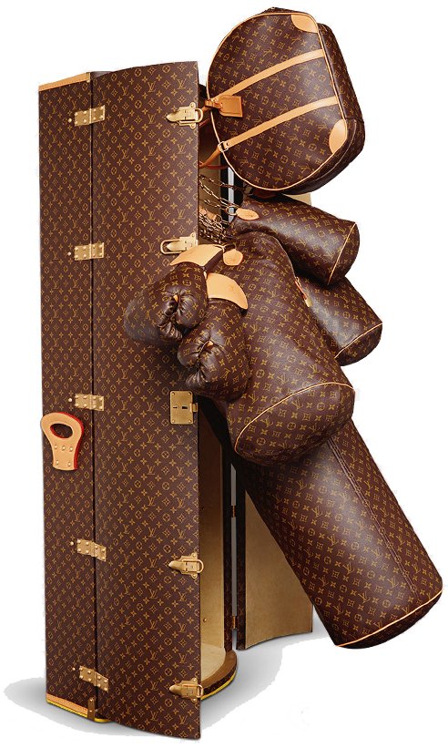 Louis Vuitton Karl Lagerfeld Punching Bag Monogram Canvas PM Brown