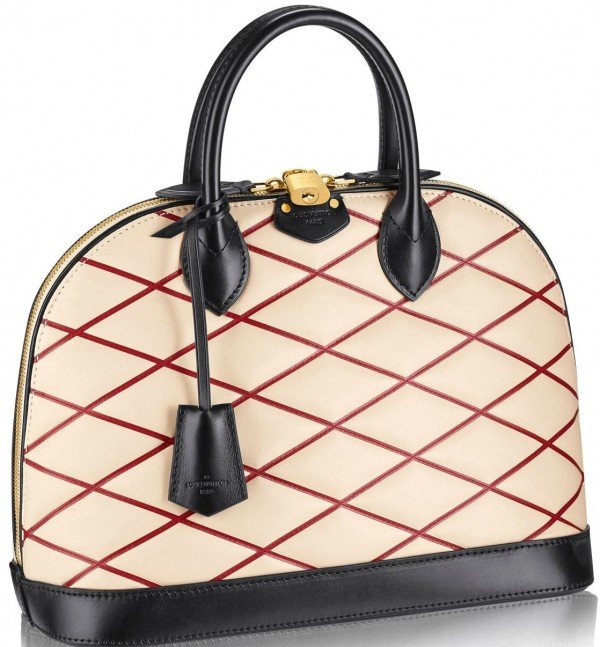 Louis Vuitton Malletage Alma Bag in New Colors