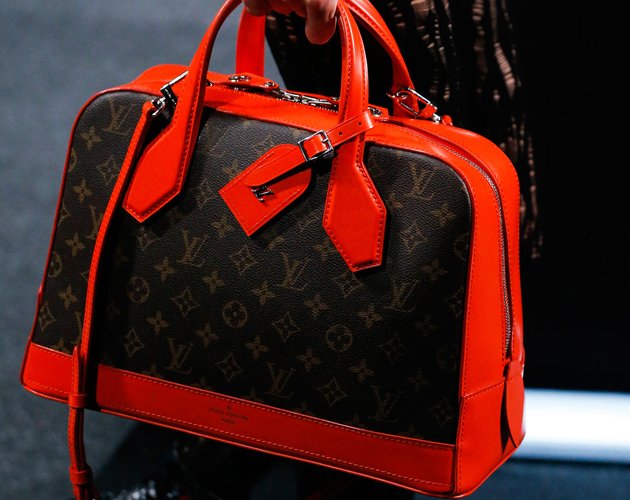 Bags, Louis Vuitton Dora Pm Monogram Wlipstick Red