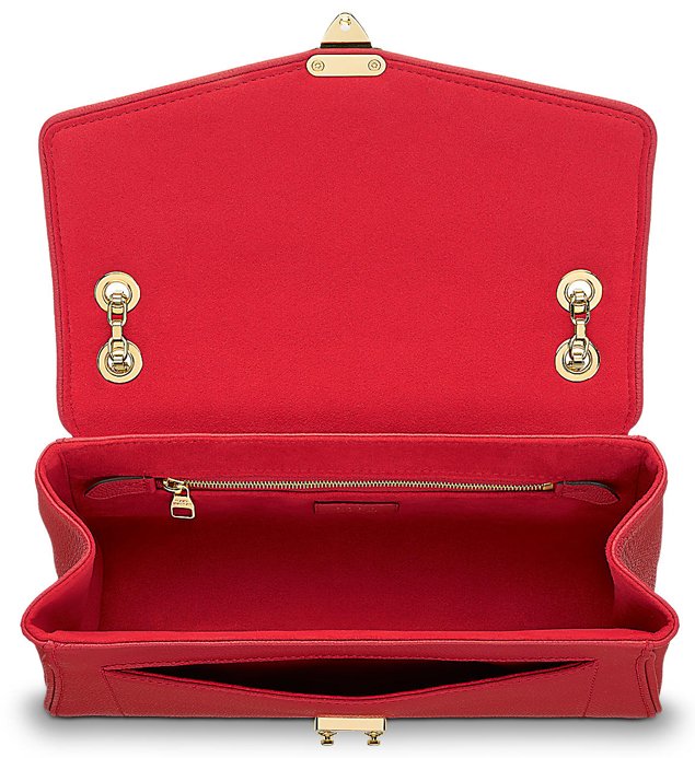 Louis Vuitton Rose Jaipur Monogram Empreinte Leather St Germain PM Bag