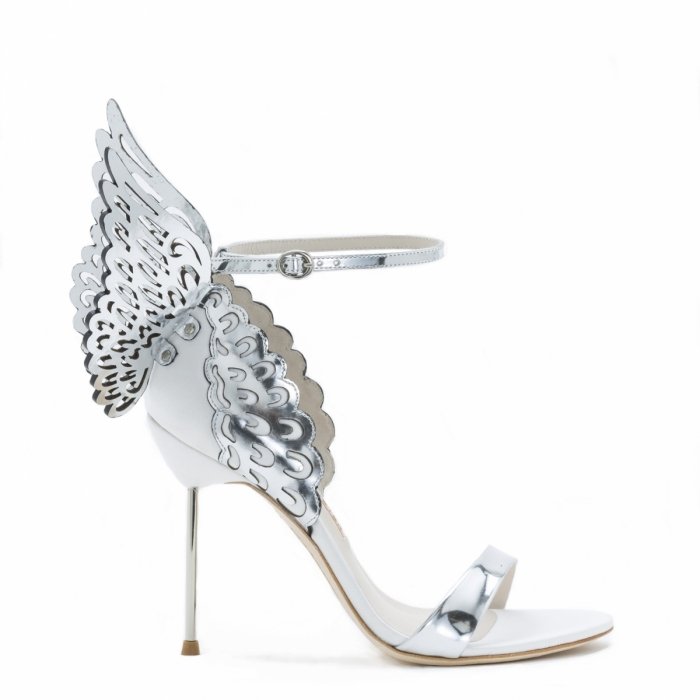 silver wing heels