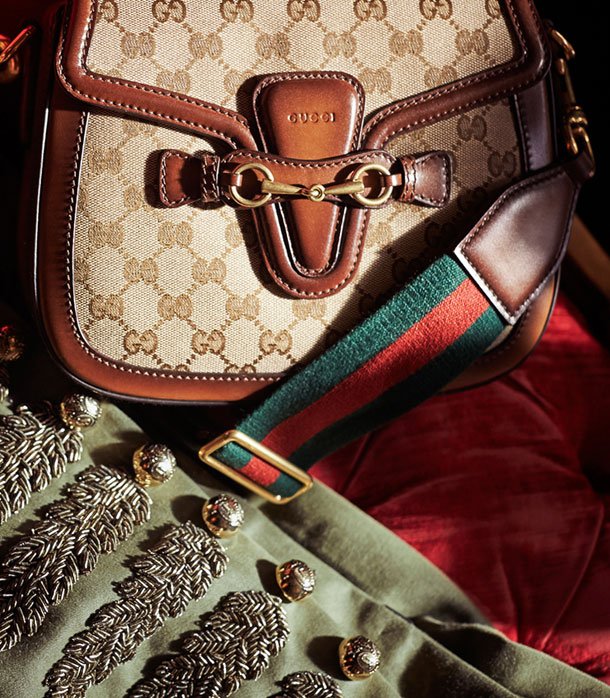 Gucci Lady Web Original GG Shoulder Bag - Brown Shoulder Bags, Handbags -  GUC98580