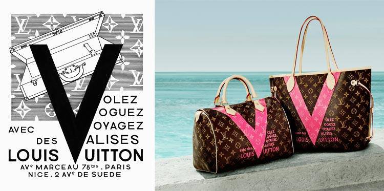 Classy advertising campaign from Louis Vuitton