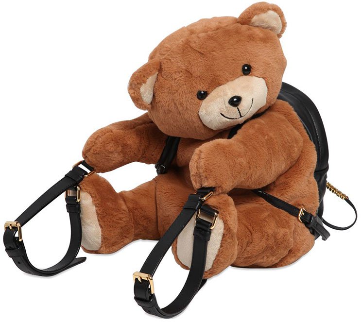 moschino toy bear backpack