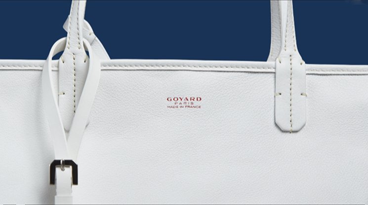 Goyard White Reversible Mini Anjou Tote Bag Cloth Cloth ref.243778