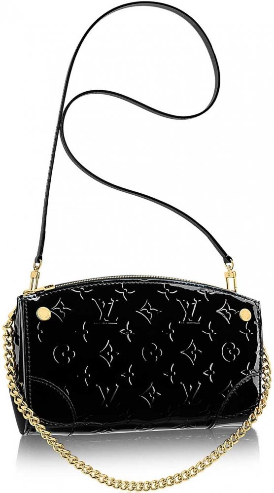 Louis Vuitton, Bags, Louis Vuitton Black Monogram Vernis Santa Monica  Clutch Bag
