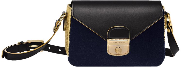 Buy Longchamp Navy Le Pliage Heritage Luxe Small Clutch for Women Online @  Tata CLiQ Luxury