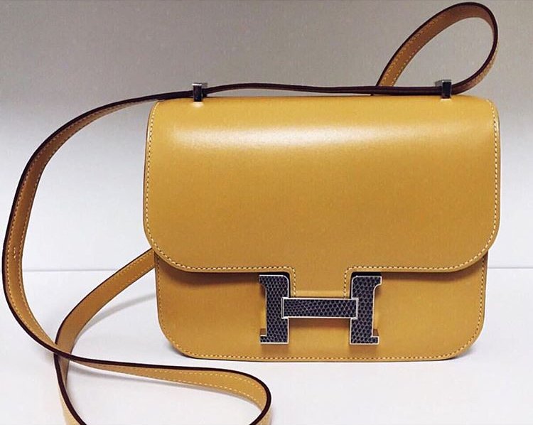 A Closer Look: Hermes Constance Shoulder Bag with New Clasp ...