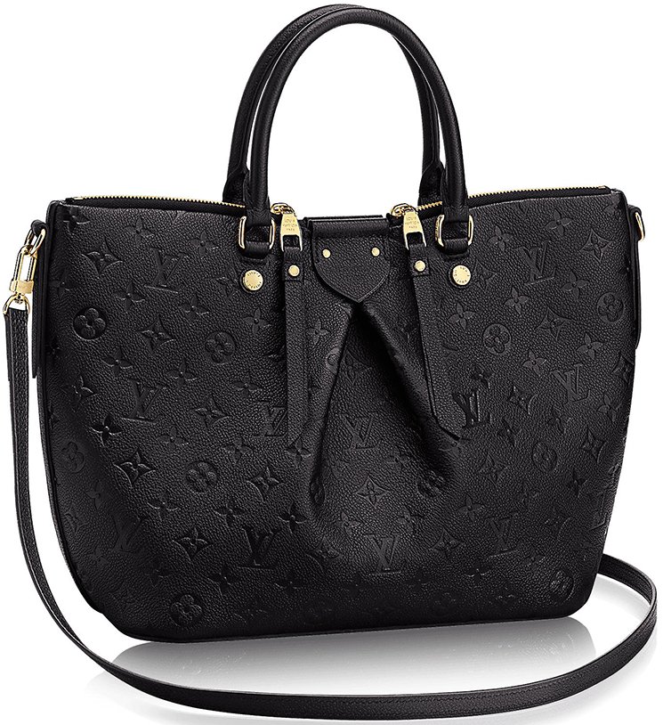 Louis Vuitton 'Mazarine' monogram embossed leather handbag with