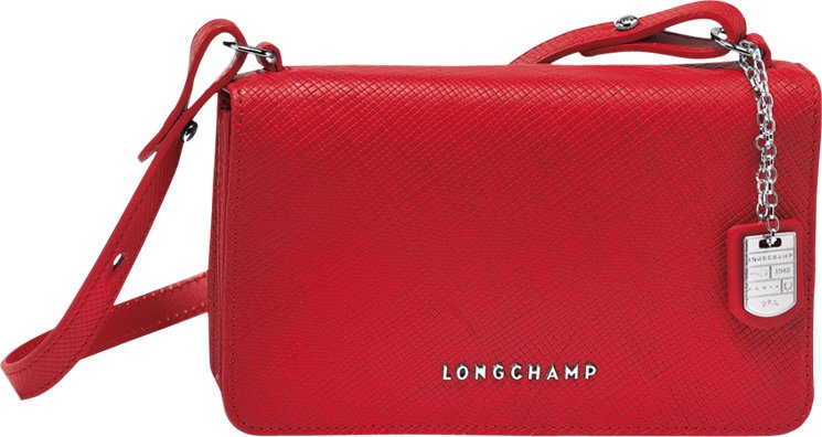 Longchamp Black Textured Leather Quadri Crossbody - Shop Designer Bags