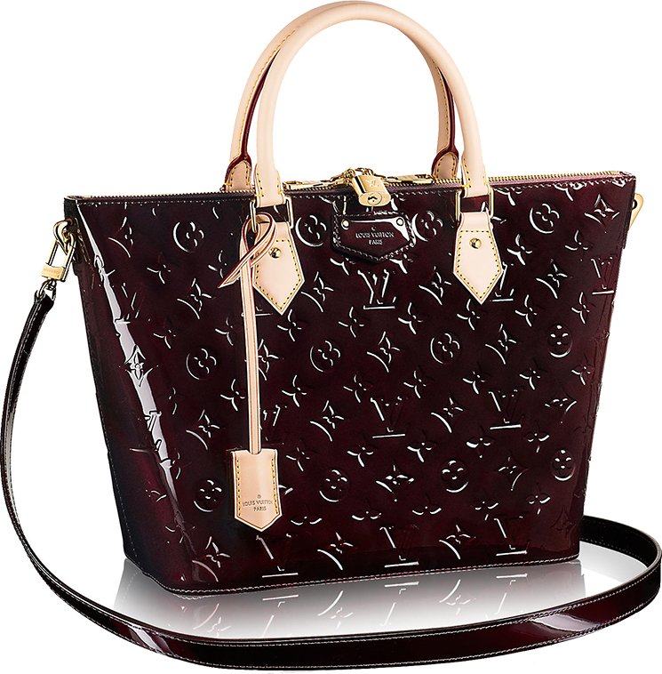 Louis Vuitton Beige Monogram Vernis Leather Montebello mm Tote Bag