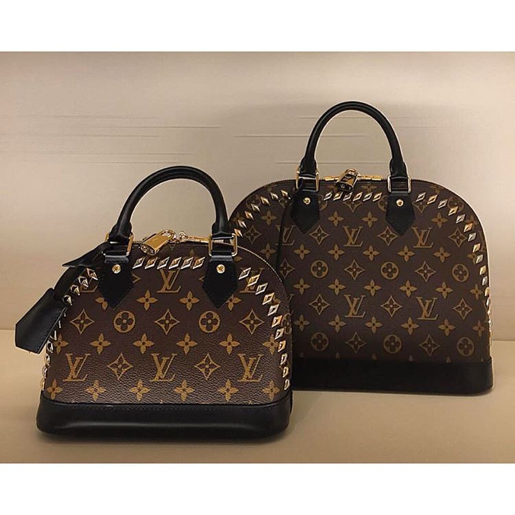 Louis Vuitton Monogram Studded Alma Bag | Bragmybag