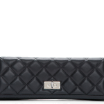 Givenchy Long Black Quilted Sharktooth Clutch thumb 1