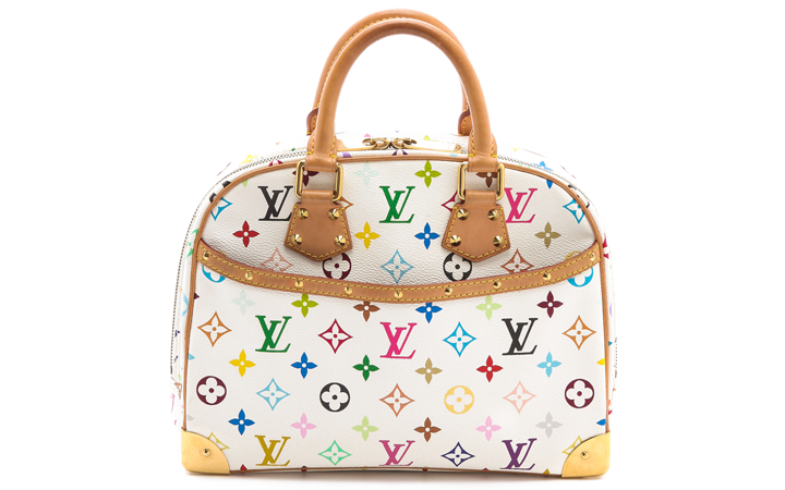 Louis Vuitton Handbag multicolor LV white trouville brand new