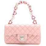 Chanel Pink Heart Valentine Flap Bag thumb 1