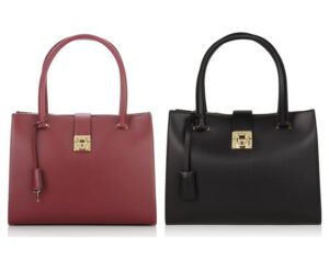 Ferragamo Medium Tote With Gancio Lock | Bragmybag