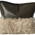 phillip lim31 minute bag fur in dark olive thumb 1