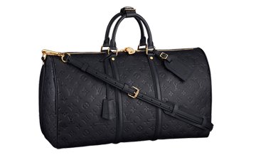Louis Vuitton's Monogram Empreinte collection makes a comeback with the  Keepall 45 Bandoulière - Luxurylaunches
