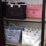 Chanel Deauville Canvas Tote Bag Cruise 2014