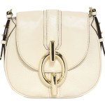 Diane Von Fursten berg MINI SUTRA GRAINED LEATHER SHOULDER BAG