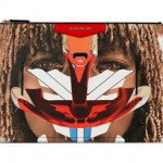 Givenchy Medium Antigona clutch in Tribal Girl double sided print thumb