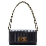 fendi chain strap bag in flamingo leather