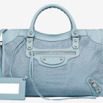 Balenciaga Mini Classic City Arena Net Bleu Dragée thumb