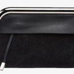 Proenza Schouler Curved Chrome Bar Clutch thumb