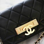 Chanel Gold Class Double CC black thumb