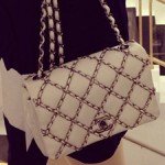 Chanel Classic Flap Bag Embroidered with Chains thumb