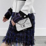 Chanel Extra Mini Classic Flap Bag White thumb