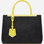 Fendi Petit 2jours Denim Tote thumb