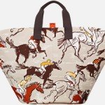 Hermes beach bag with Finish graphic print thumb