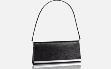Louis Vuitton Sevigne Shoulder Clutch in Electric Epi Noir - SOLD