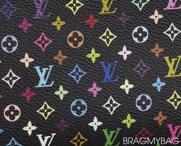 Louis Vuitton monogram canvas colour and pattern
