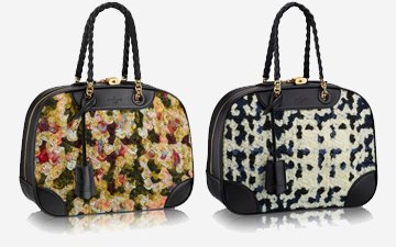 Louis Vuitton Tweed Bowling Vanity Bag Multiple colors Leather ref.370834 -  Joli Closet