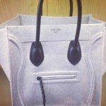 Celine Felt Luggage Tote thumb