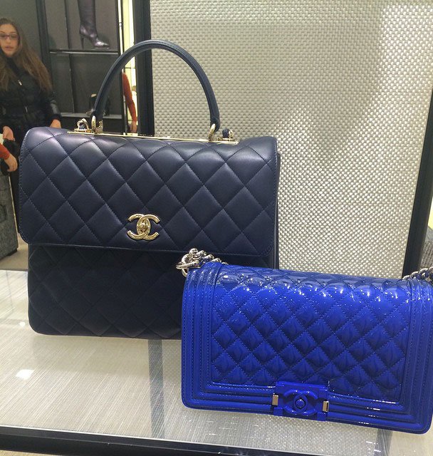 Chanel Trendy CC Flap Bags Reintroduced For The Cruise 2015 Collection ...