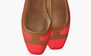 Hermes Infinitif Ballerina Flats thumb