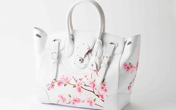 Ralph Lauren Sakura Ricky Bag in Cherry Blossom thumb