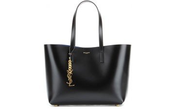 Saint Laurent Monogram Leather Tote thumb