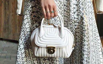 Salvatore Ferragamo Mini Wave Fiamma Bag thumb