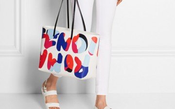 Fendi Signature Roll Tote Bag thumb