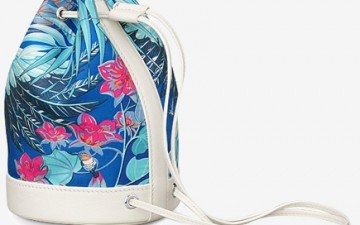 Hermes Flower Soie Cool Bag thumb