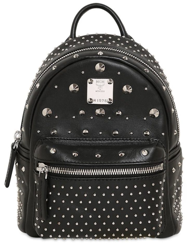 MCM Extra Mini Stark Leather Backpack | Bragmybag