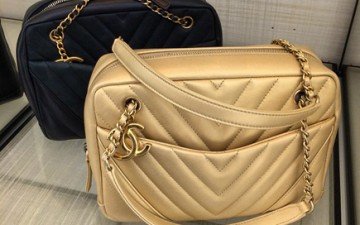 Chanel Chevron Camera Bag thumb